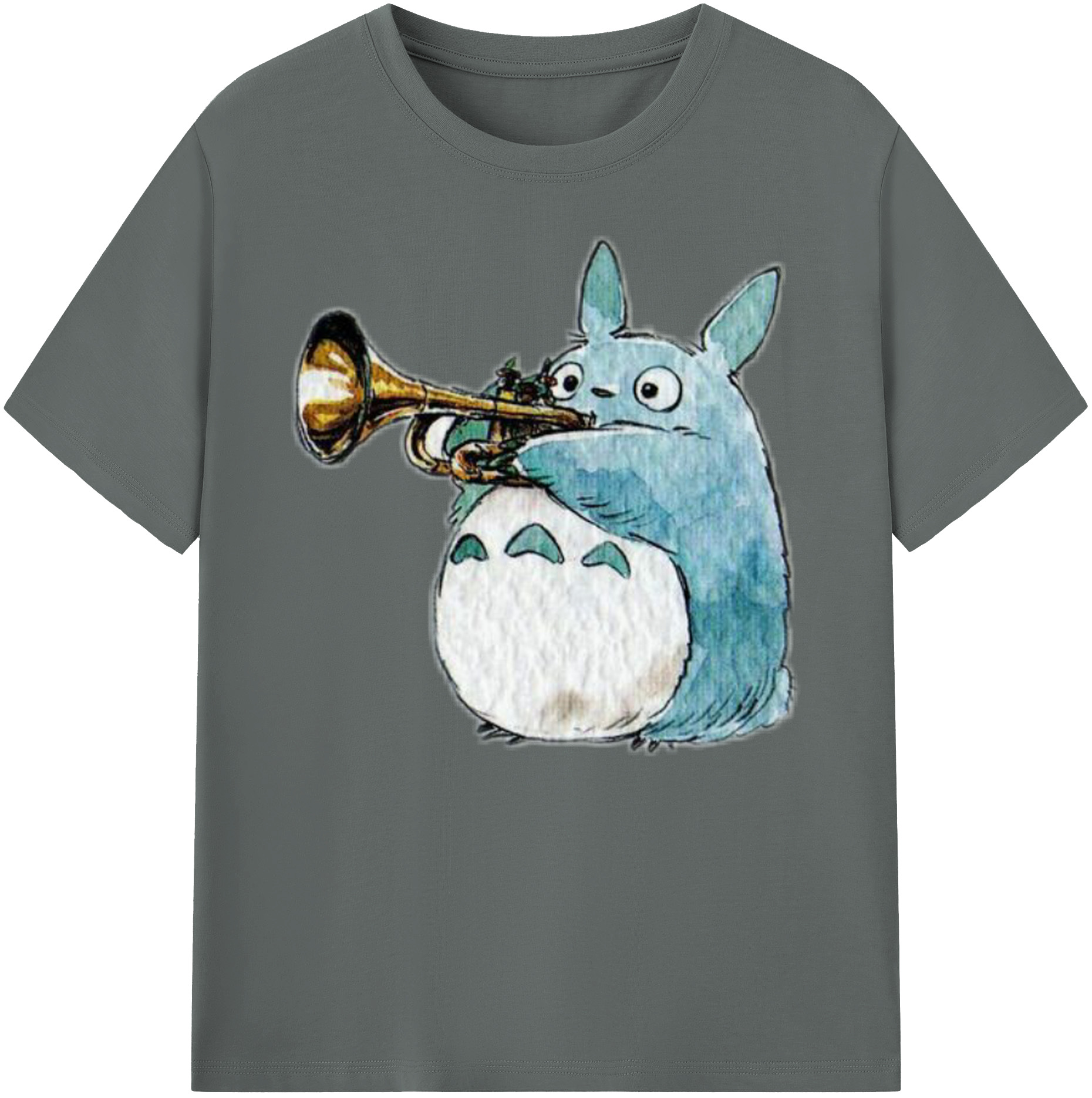（画像用） となりのトトロ 草壁メイ 草壁サツキ My Neighbor Totoro Satsuki Kusakabe Mei Kusakabe 綿100％ メンズ半袖Tシャツ｜肌触りやわらか＆通気性